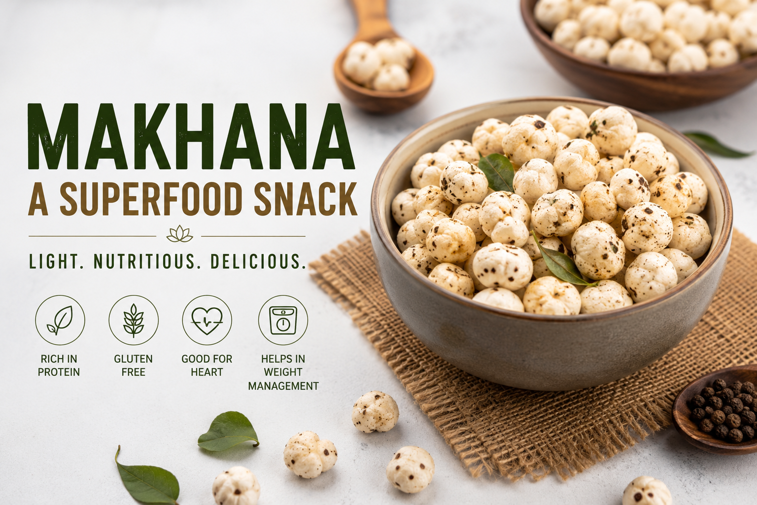 Health Benefits of Makhana – Healthy Roasted Fox Nuts