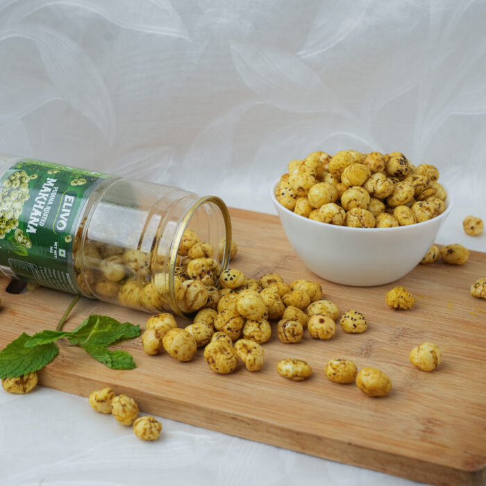 ELIVO Pudina Roasted Makhana | Mint Flavoured Healthy Fox Nuts - Image 9
