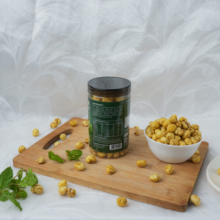 ELIVO Pudina Roasted Makhana | Mint Flavoured Healthy Fox Nuts - Image 6