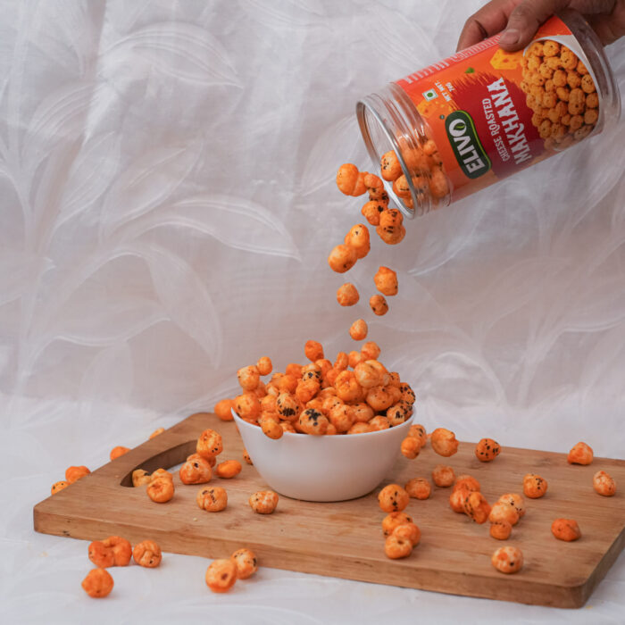 ELIVO Cheese Roasted Makhana | Protein-Rich Healthy Snack - Image 2