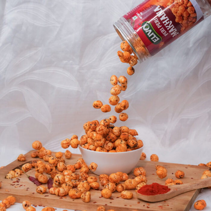 ELIVO Peri Peri Roasted Makhana | Healthy Fox Nuts Snack - Image 6
