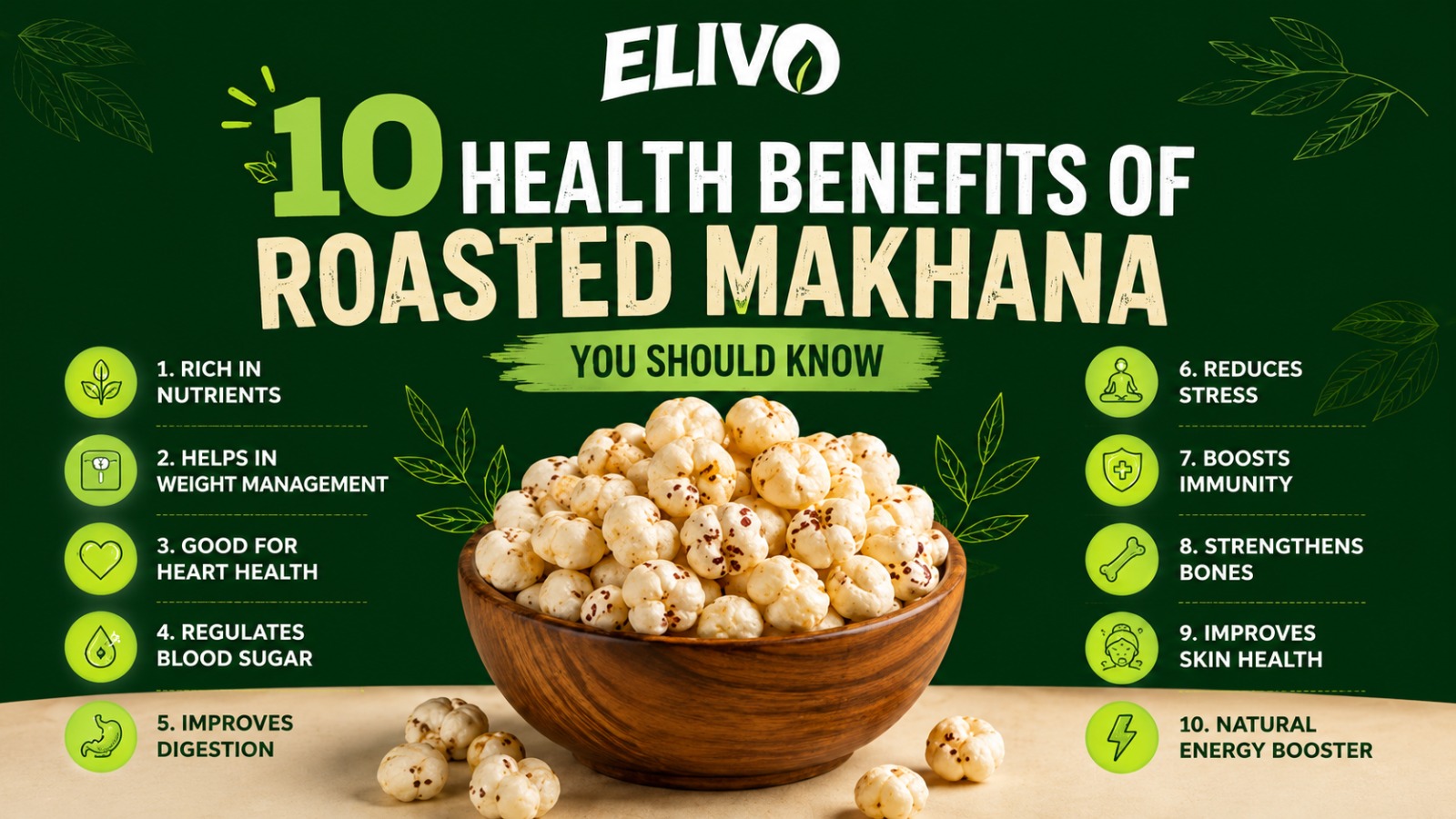 10 Health Benefits of Roasted Makhana You Should Know